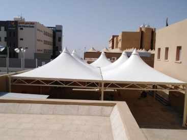 مظلات مدخل فلل ومنازل حديثة الأحساء
